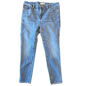 Madewell 10" High Rise Skinny Denim Jeans Womens 34P